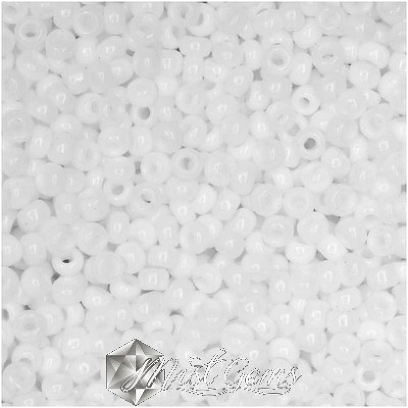 Miyuki Round Rocailles 11/0 RR-0402 Opaque White