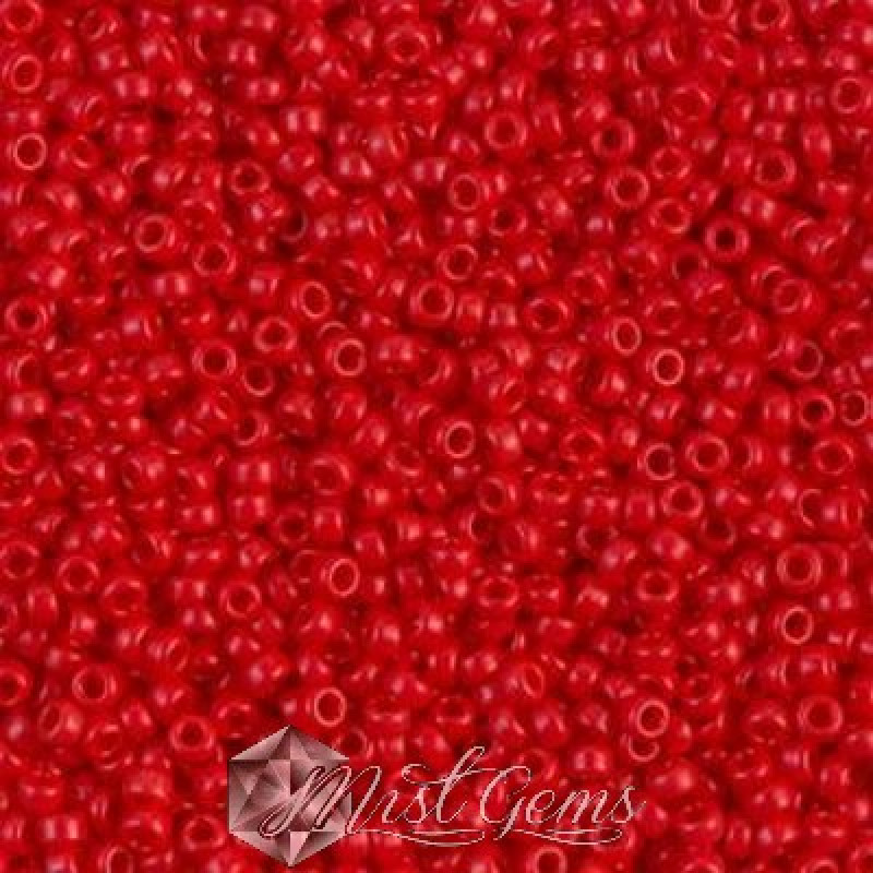 Miyuki Round Rocailles 11/0 RR-0254D Transparant Red AB