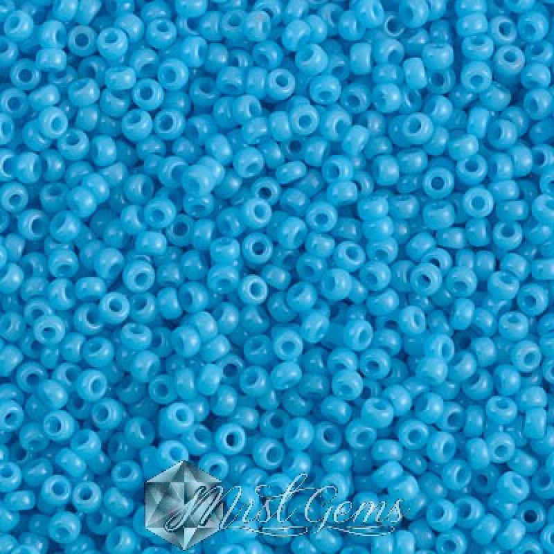 Miyuki Round Rocailles 11/0 RR-0413 Opaque Turquoise Blue