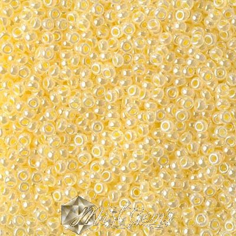 Miyuki Round Rocailles 11/0 RR-0514 Ceylon Lemon Ice