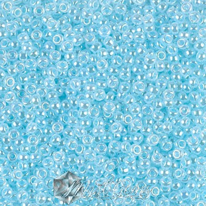 Miyuki Round Rocailles 11/0 RR-0522 Light Aqua Ceylon