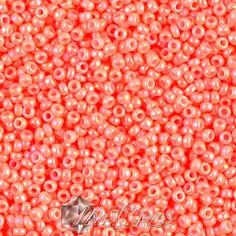 Miyuki Round Rocailles 11/0 RR-0596 Opaque Luster Tea Rose