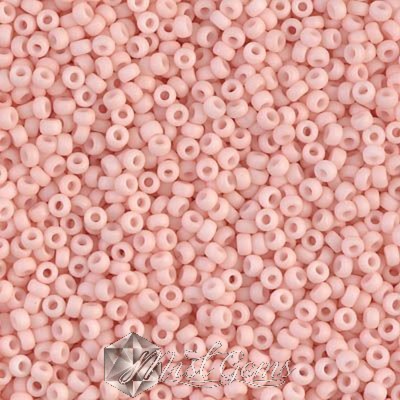 Miyuki Round Rocailles 11/0 RR-2036 Opaque Matte Tea Rose