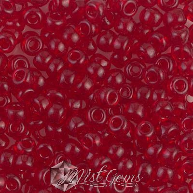 Miyuki Round Rocailles RR06/0-0141 Transparent Ruby
