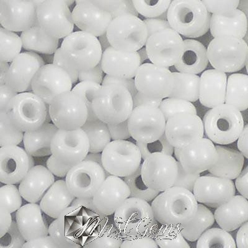 Miyuki Round Rocailles RR06/0-0402 Opaque White