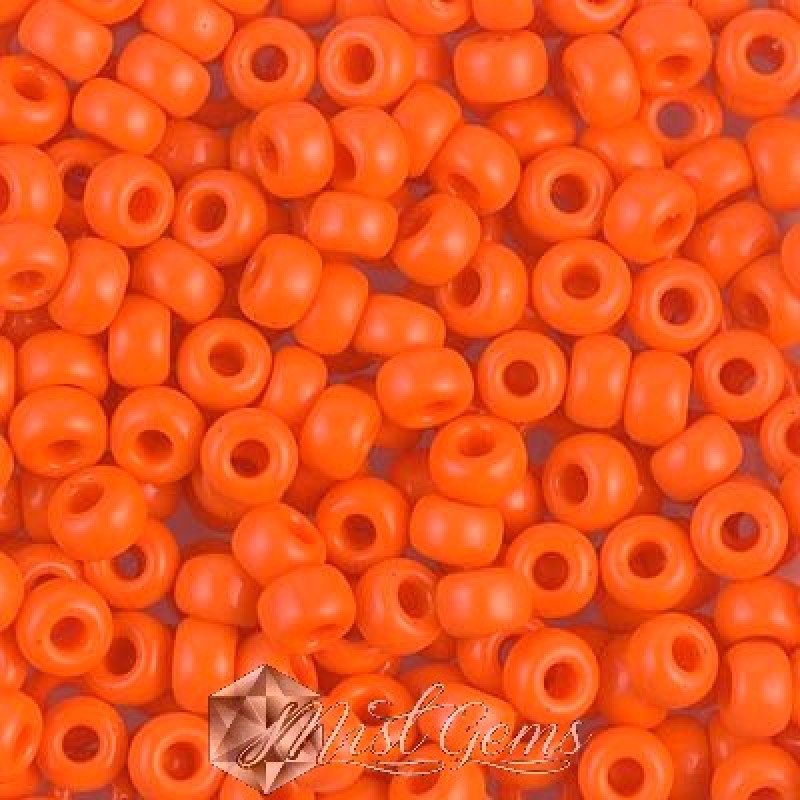 Miyuki Round Rocailles RR06/0-0406 Opaque Orange