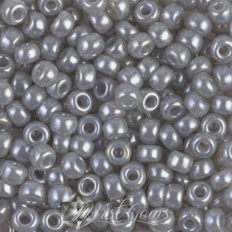 Miyuki Round Rocailles RR06/0-0526 Ceylon Silver Grey