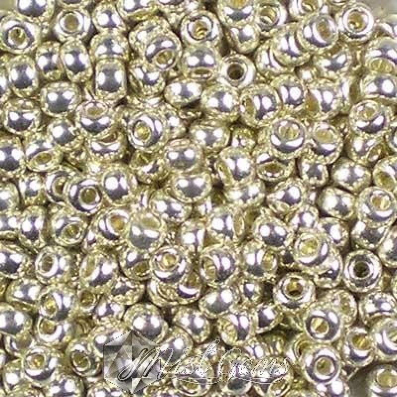 Miyuki Round Rocailles RR06/0-1051 Galvanized Silver