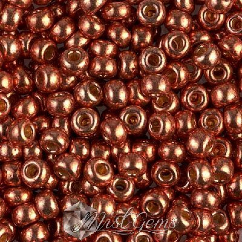 Miyuki Round Rocailles RR06/0-4207 Galvanized Pink Blush