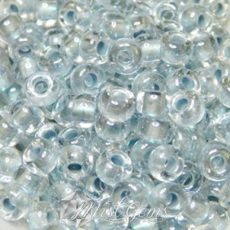 Miyuki Round Rocailles RR06/0-4608 Inside Dyed Pearlized Light Blue