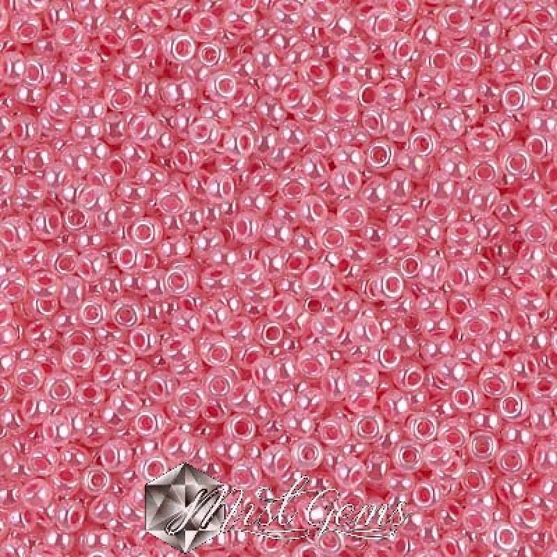 Miyuki Round Rocailles 8/0 RR 0535 Ceylon Carnation Pink