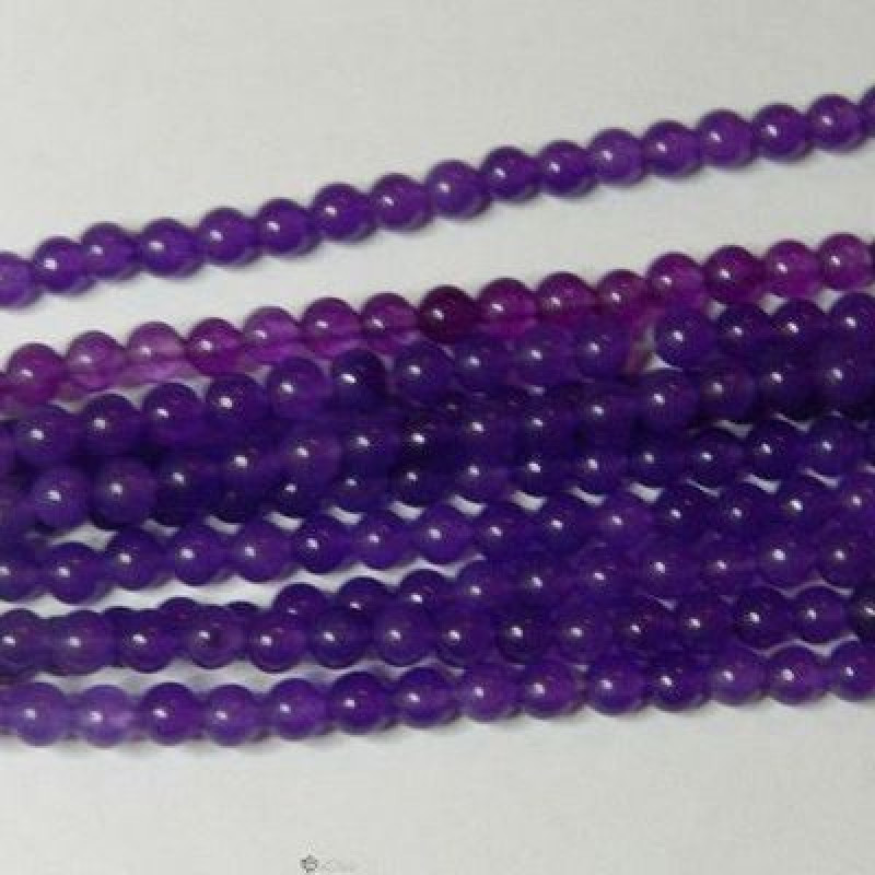 Jad sfere mov 4mm -50 buc