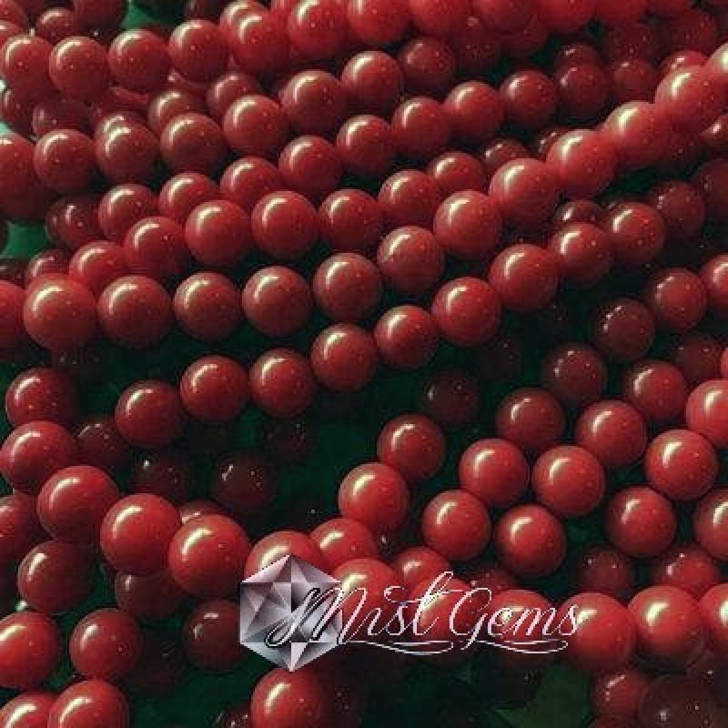 Jad Mashan sfere 4mm rosu-10 buc